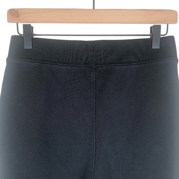 Frank & Eileen Black Tulip Ankle Pants Pull-On Fleece Sweatpants Women's XS - Picture 8 of 10